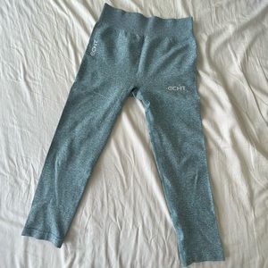 ECHT Arise cropped leggings in Mineral Blue